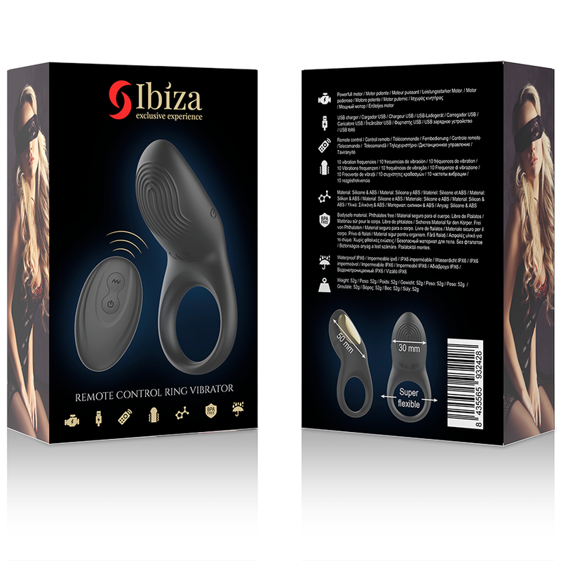 IBIZA - FULL CONTACT REMOTE CONTROL VIBRATING RING - Bild 8