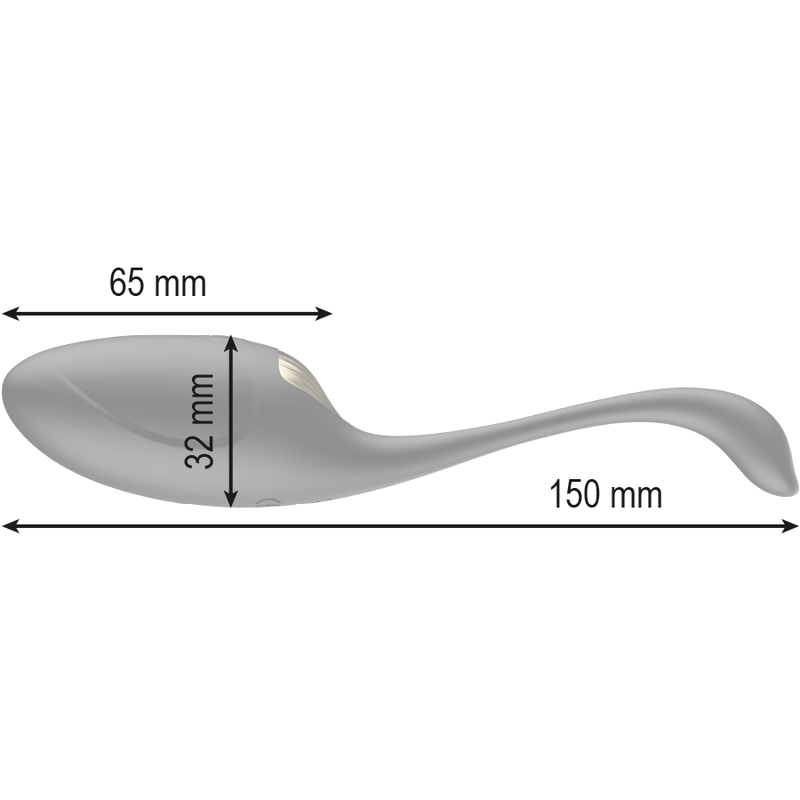 Alternative view of IBIZA - POWERFUL EGG VIBRATOR REMOTE CONTROL