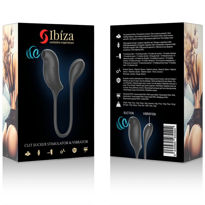 IBIZA - MAGIC CLITORIS SUCTION AND VIBRATION STIMULATOR - Bild 6