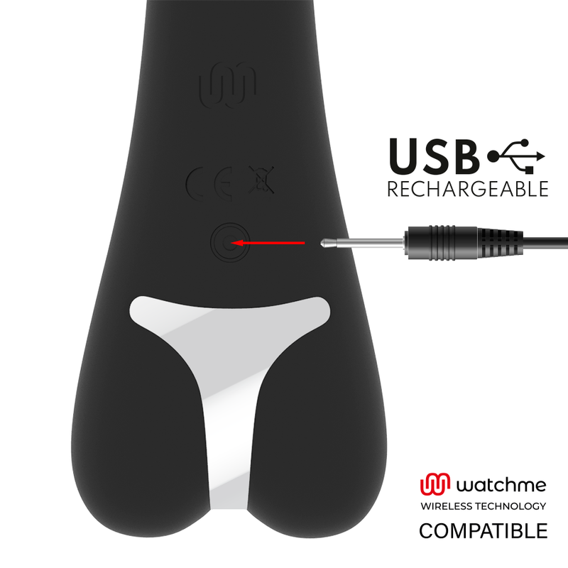 Alternative view of BRILLY GLAM - ERIK VIBRATOR + WATCHME REMOTE CONTROL