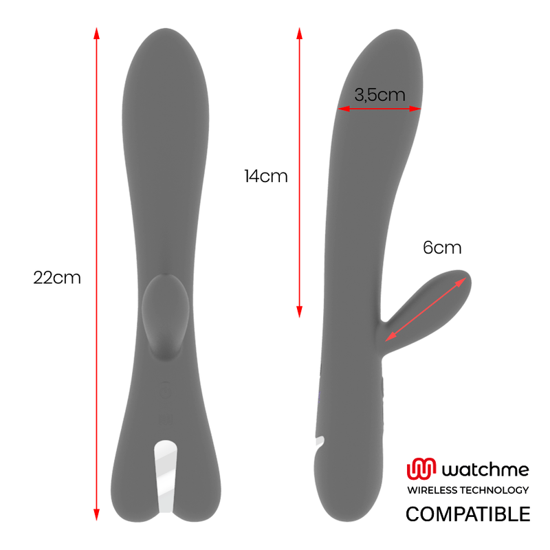 BRILLY GLAM - ERIK VIBRATOR + WATCHME REMOTE CONTROL - Bild 6