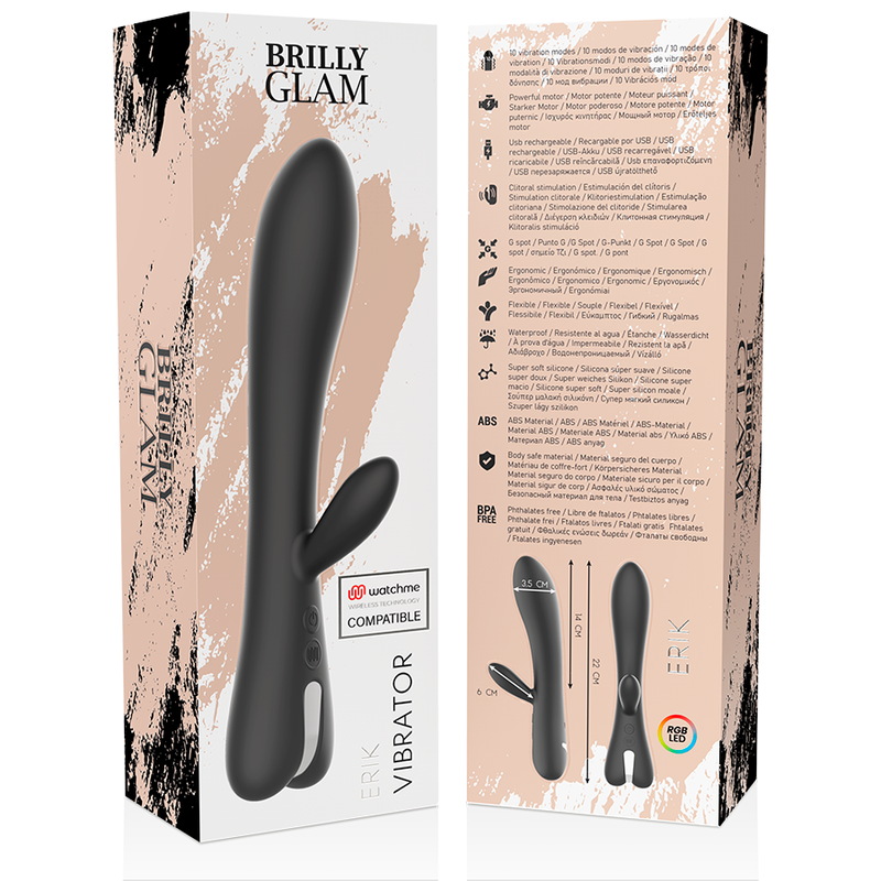 BRILLY GLAM - ERIK VIBRATOR + WATCHME REMOTE CONTROL - Bild 5