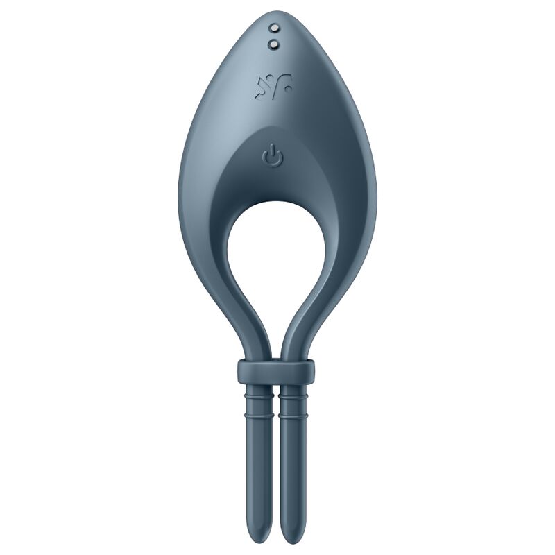Alternative view of SATISFYER - BULLSEYE RING VIBRATOR APP GREY