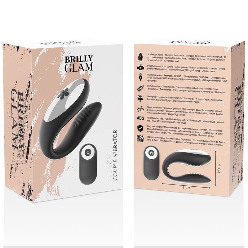 BRILLY GLAM - WE LOVE FOR PARTNERS BLACK REMOTE CONTROL - Bild 8