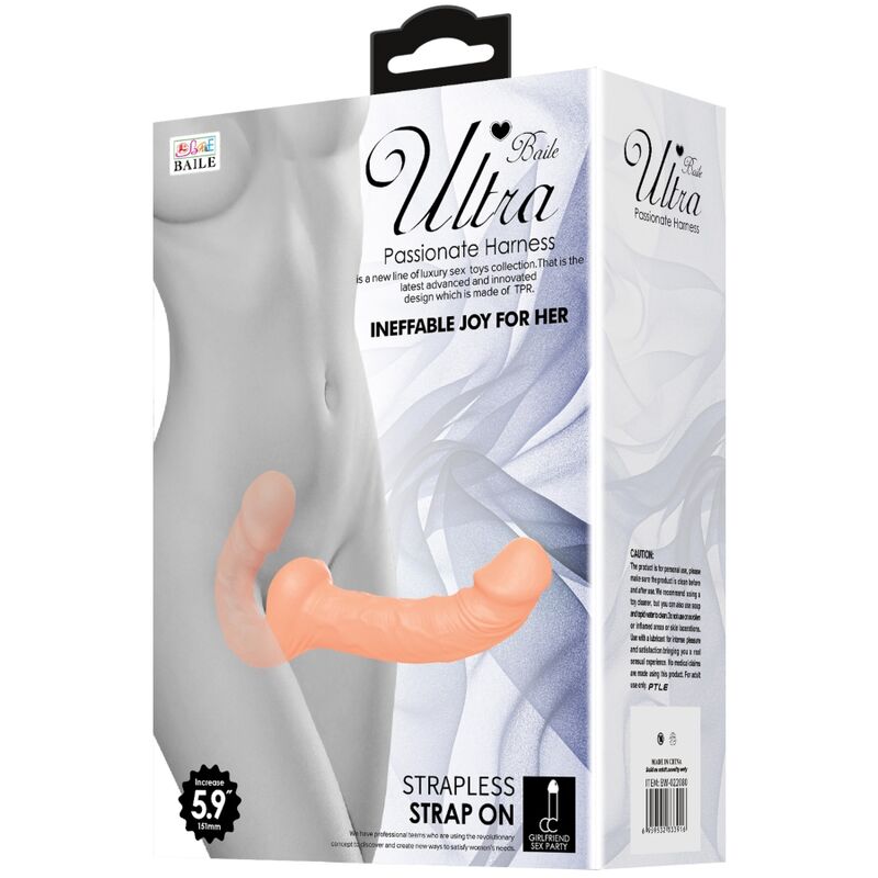 BAILE - ULTRA PASSIONATE DILDO WITH HARNESS WITHOUT SUPPORT - Bild 2
