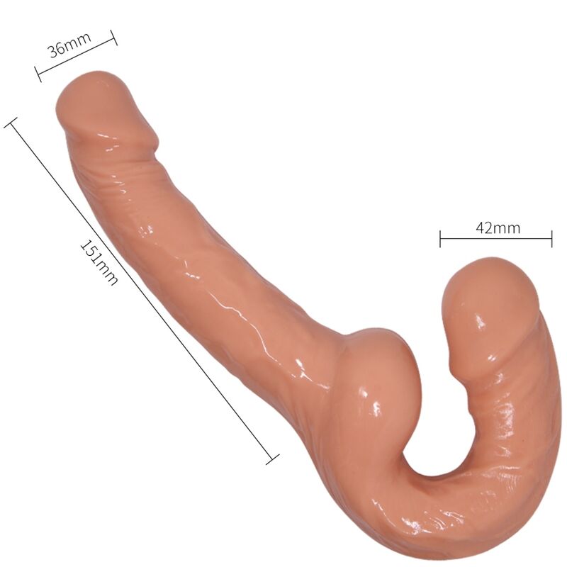 BAILE - ULTRA PASSIONATE DILDO WITH HARNESS WITHOUT SUPPORT - Bild 3