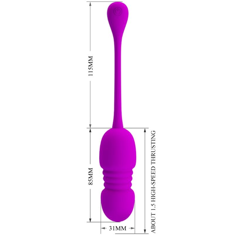 Alternative view of PRETTY LOVE - CALLIERI VIBRATING EGG