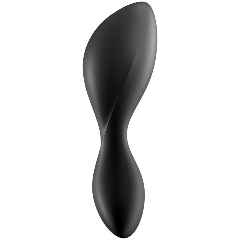 Alternative view of SATISFYER - TRENDSETTER VIBRATING PLUG APP BLACK