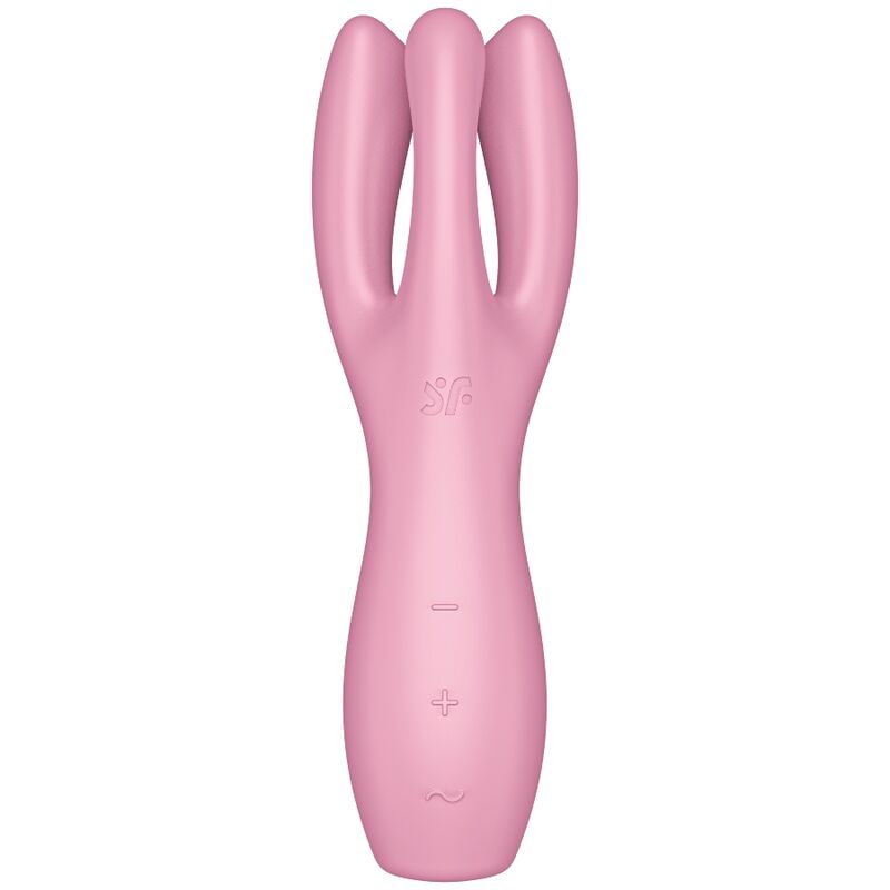 SATISFYER - THREESOME 3 VIBRATOR PINK - Bild 3