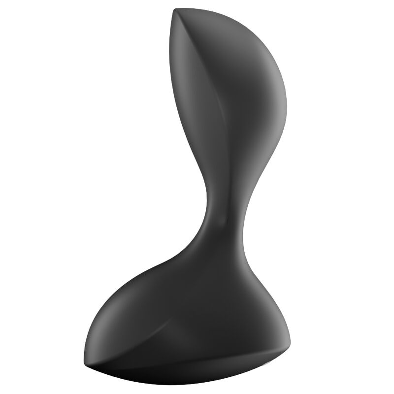Alternative view of SATISFYER - SWEET SEAL VIBRATING PLUG APP BLACK