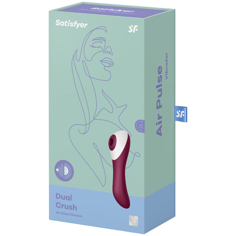 SATISFYER - DUAL CRUSH AIR PULSE VIBRATOR - Bild 2