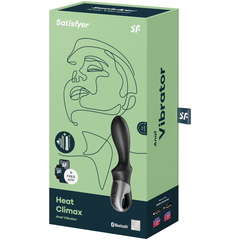 SATISFYER - HEAT CLIMAX ANAL VIBRATOR APP BLACK - Bild 3
