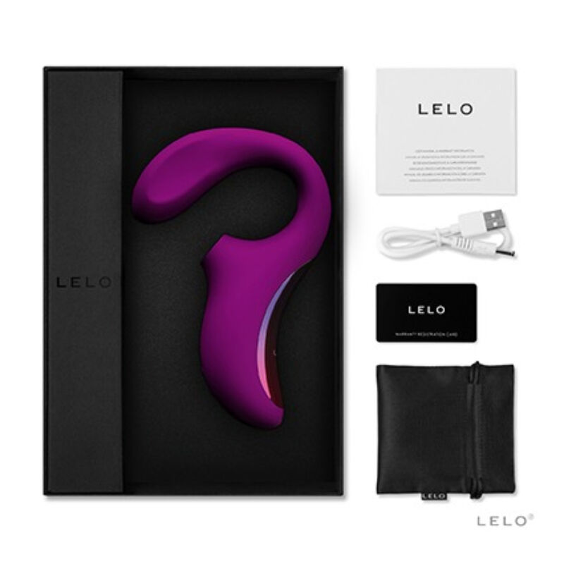 Alternative view of LELO - ENIGMA CRUISE DOUBLE STIMULATION SONIC MASSAGER PURPLE