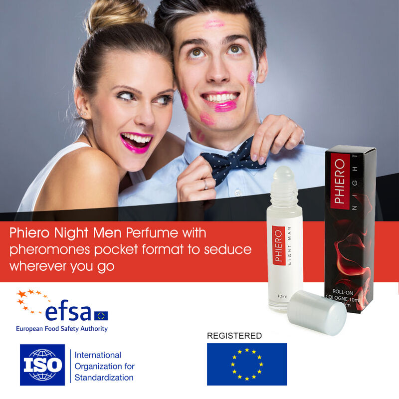 Alternative view of 500 COSMETICS - PHIERO NIGHT MAN PERFUME PHEROMONES FOR MEN WITH ROLL-ON