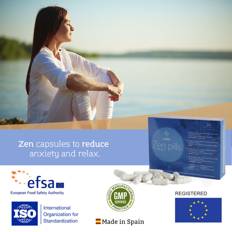 Alternative view of 500 COSMETICS - ZEN PILLS CAPSULES TO REDUCE ANXIETY