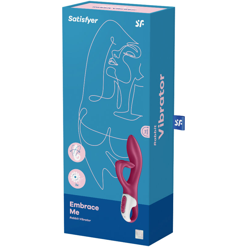 Alternative view of SATISFYER - EMBRACE ME GSPOT VIBRATOR BERRY