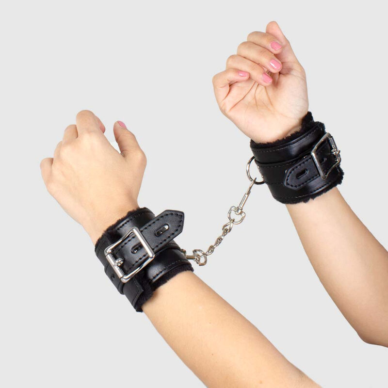 SECRETPLAY - BLACK BONDAGE HANDCUFFS BDSM COLLECTION - Bild 4
