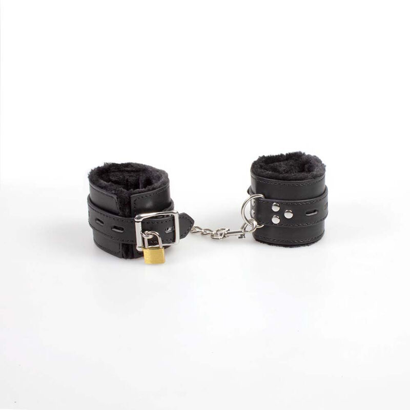 Alternative view of SECRETPLAY - BLACK BONDAGE HANDCUFFS BDSM COLLECTION