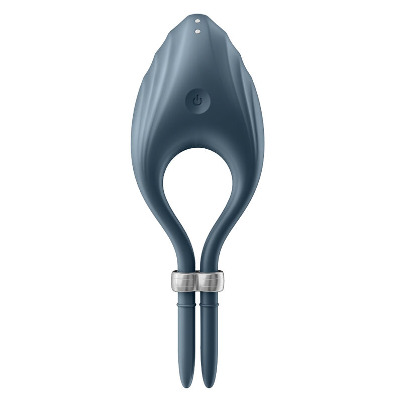 Alternative view of SATISFYER - DUELIST RING VIBRATOR GREY