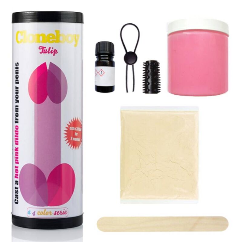 Alternative view of CLONEBOY - DILDO TULIP INTENSE PINK