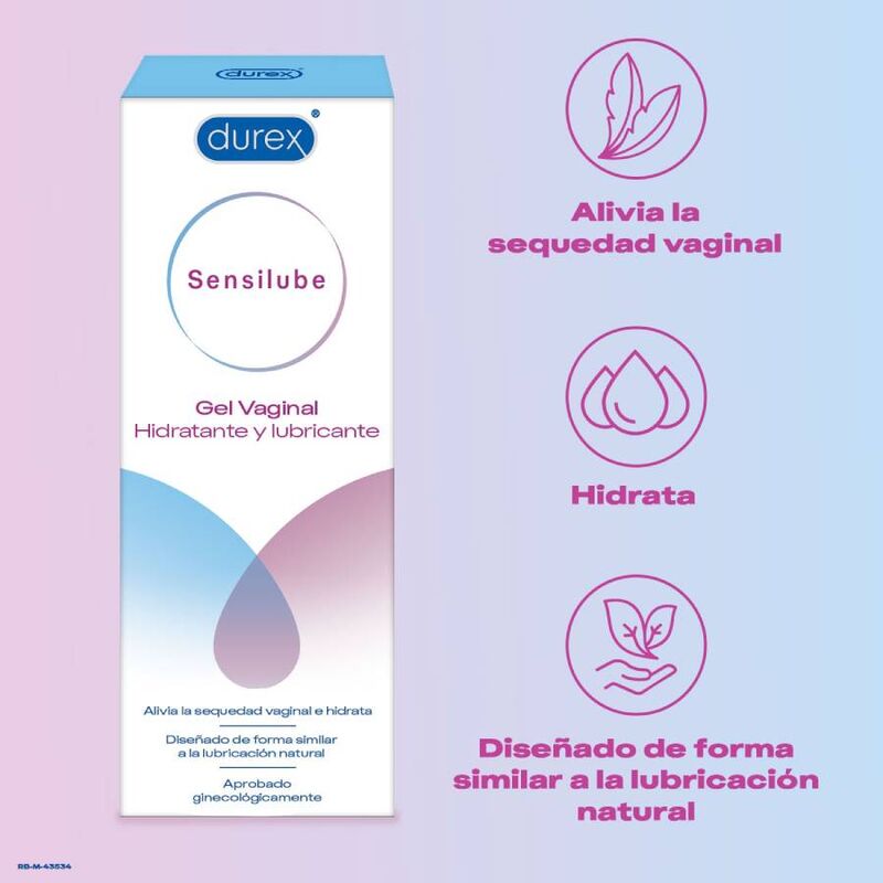 Alternative view of DUREX - SENSILUBE GEL MOISTURIZING LUBE 40 ML