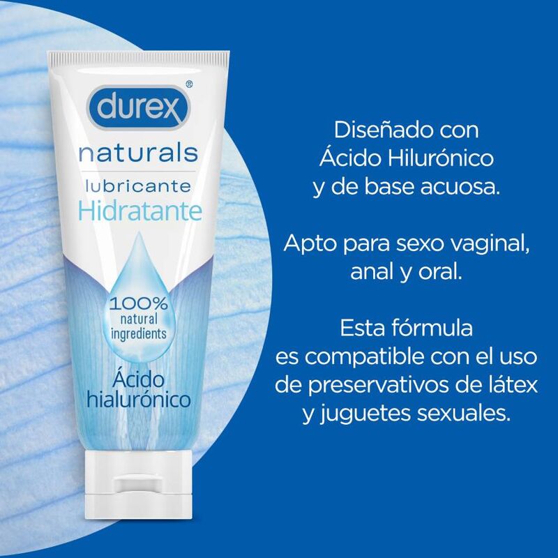 DUREX - NATURALS MOISTURIZING LUBE 100 ML - Bild 3