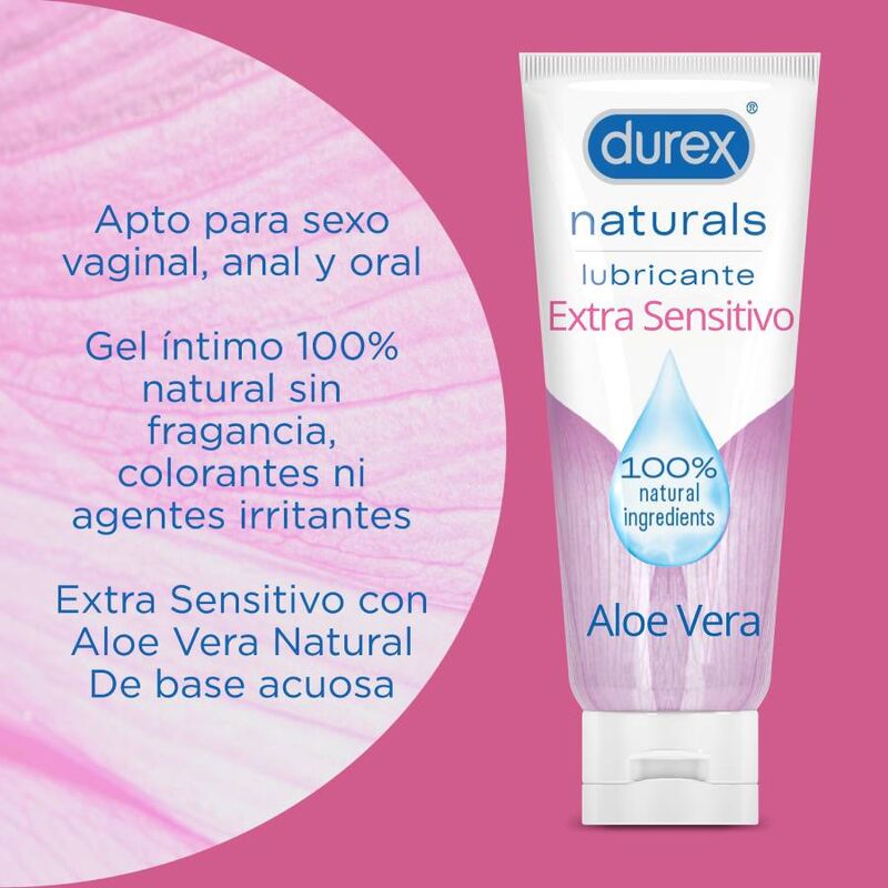 Alternative view of DUREX - NATURALS EXTRA SENSITIVE LUBRICANT 100 ML