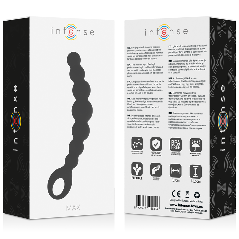INTENSE - ANAL BEADS MAX BLACK - Bild 5