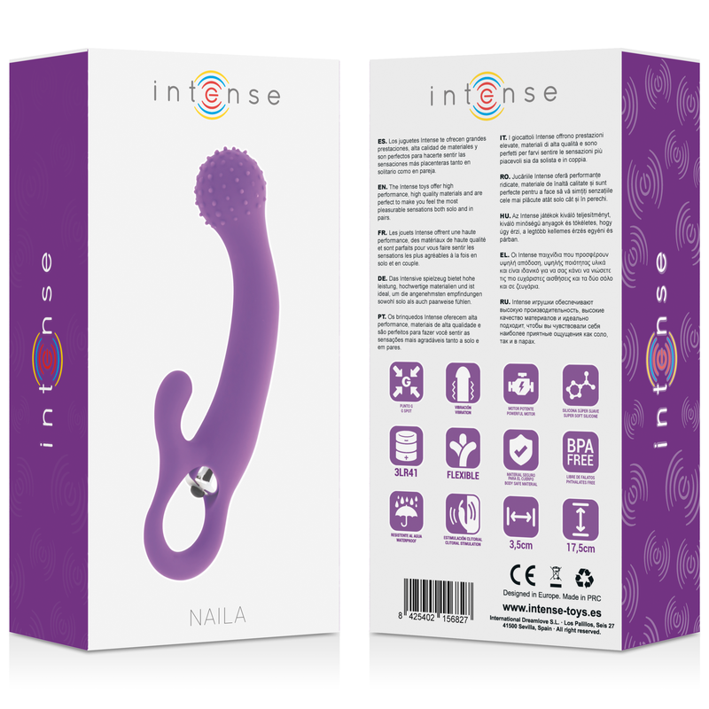 INTENSE - NAILA VIBRATING SILICONE LILAC - Bild 6