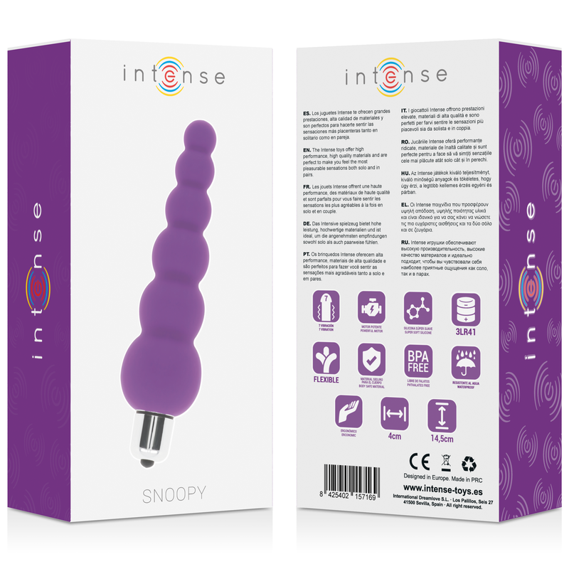 INTENSE - SNOOPY 7 SPEEDS SILICONE LILAC - Bild 3
