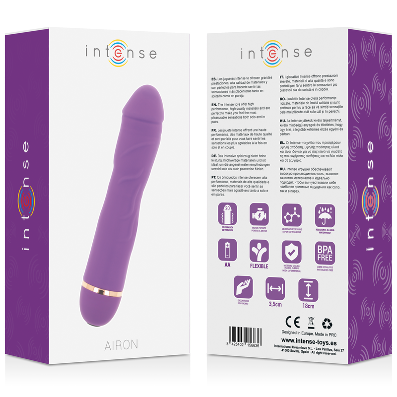 INTENSE - AIRON 20 SPEEDS SILICONE LILAC - Bild 3