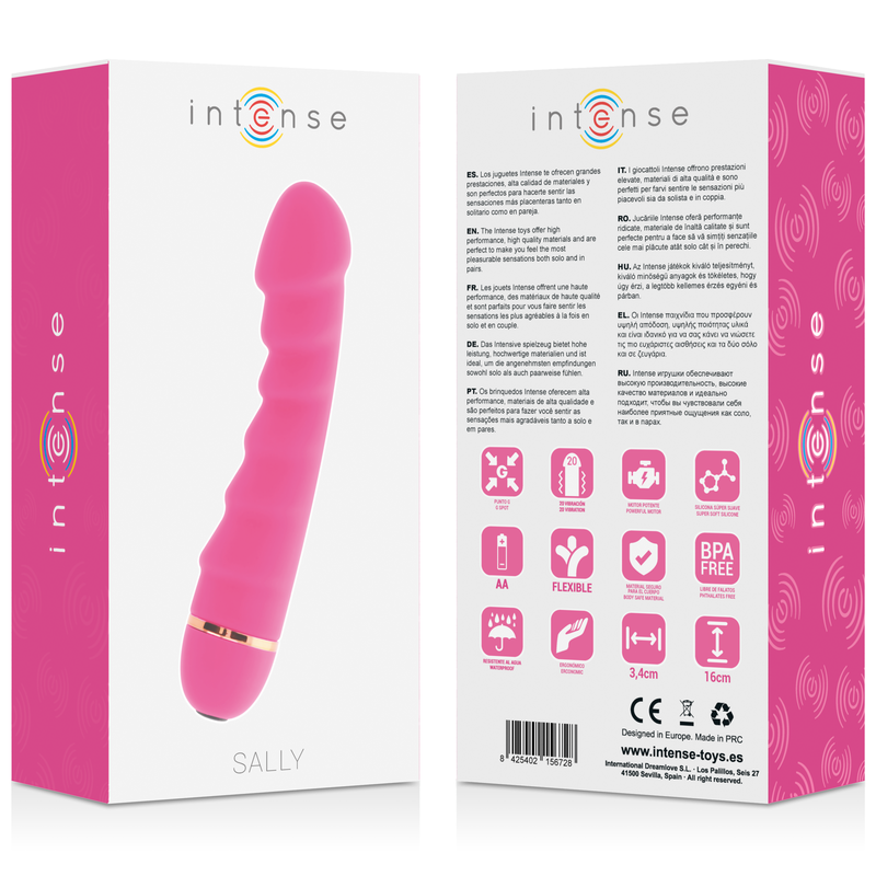 INTENSE - SALLY 20 SPEEDS SILICONE PINK - Bild 4