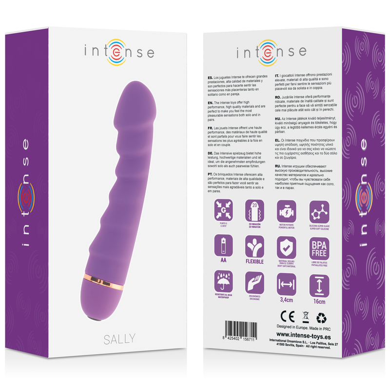 Alternative view of INTENSE - SALLY 20 SPEEDS SILICONE LILAC