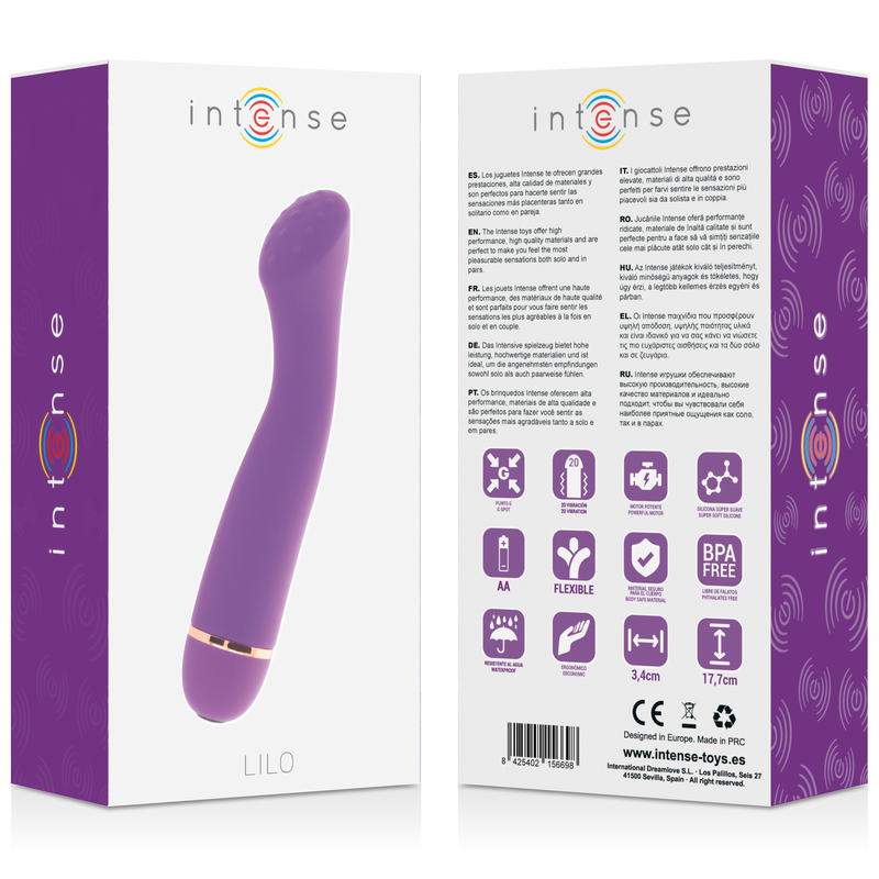 Alternative view of INTENSE - LILO 20 SPEEDS SILICONE LILAC