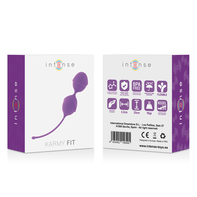 INTENSE - KARMY FIT KEGEL SILICONE LILAC - Bild 3