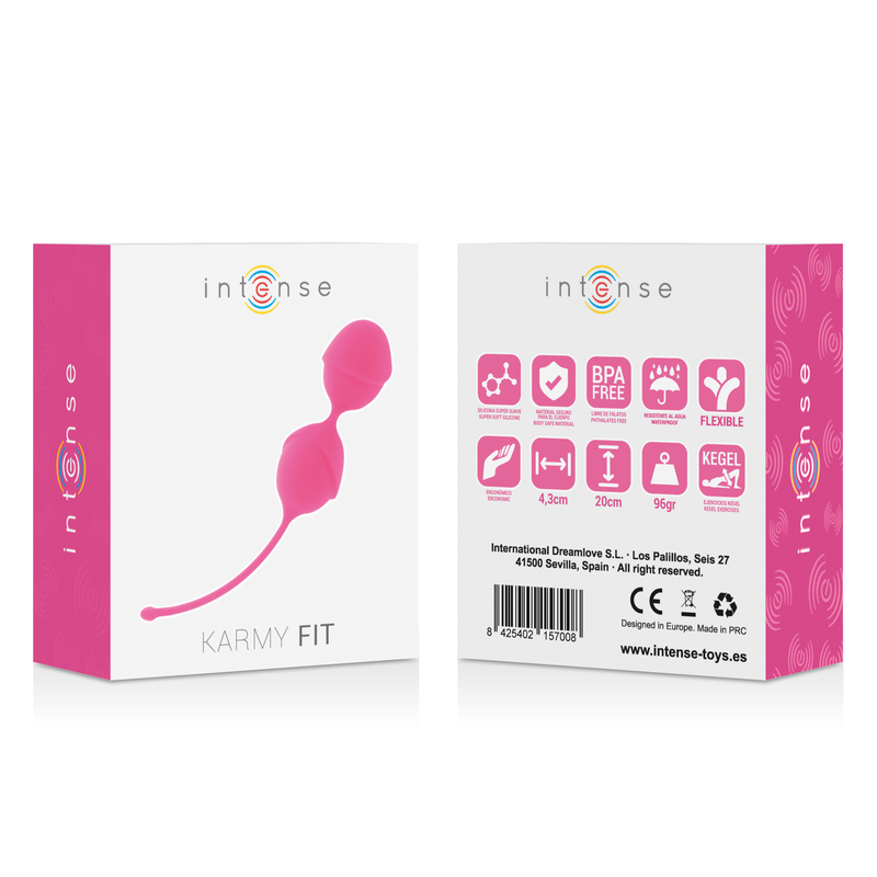INTENSE - KARMY FIT KEGEL SILICONE FUCHSIA - Bild 4
