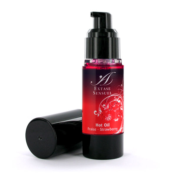 EXTASE SENSUAL - STRAWBERRY HEAT STIMULATING OIL 30 ML - Bild 3