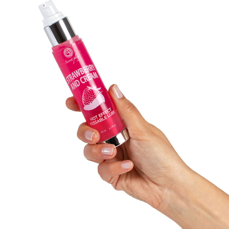 Alternative view of SECRETPLAY - LUBRICANT 2-1 HEAT EFFECT STRAWBERRY & CREAM 50 ML