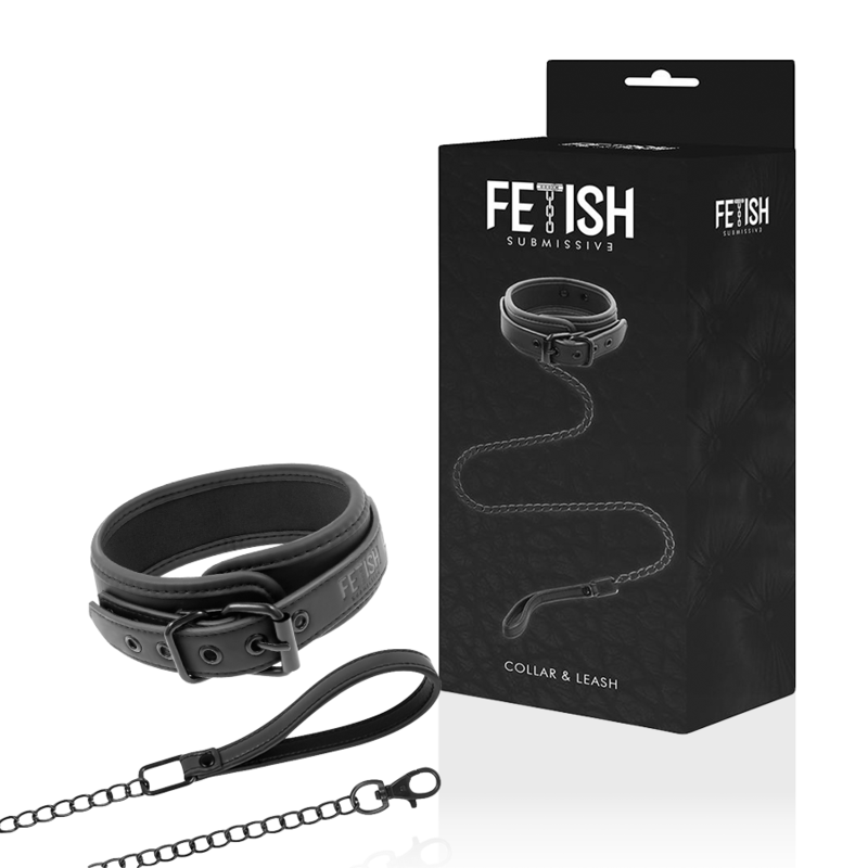 FETISH SUBMISSIVE - NOPRENE LINING CHAIN NECKLACE - Bild 12