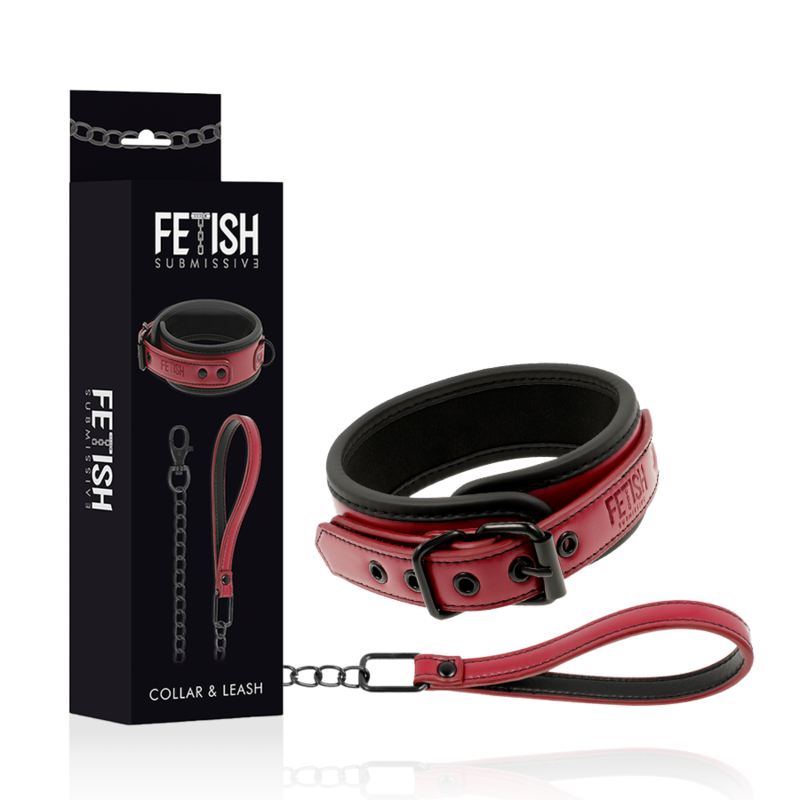 FETISH SUBMISSIVE DARK ROOM - NEOPRENE LINING CHAIN NECKLACE - Bild 8