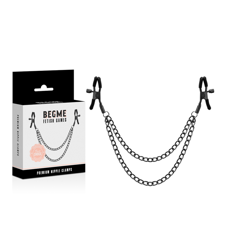BEGME - RED EDITION NIPPLE CLIPS WITH CHAIN - Bild 3