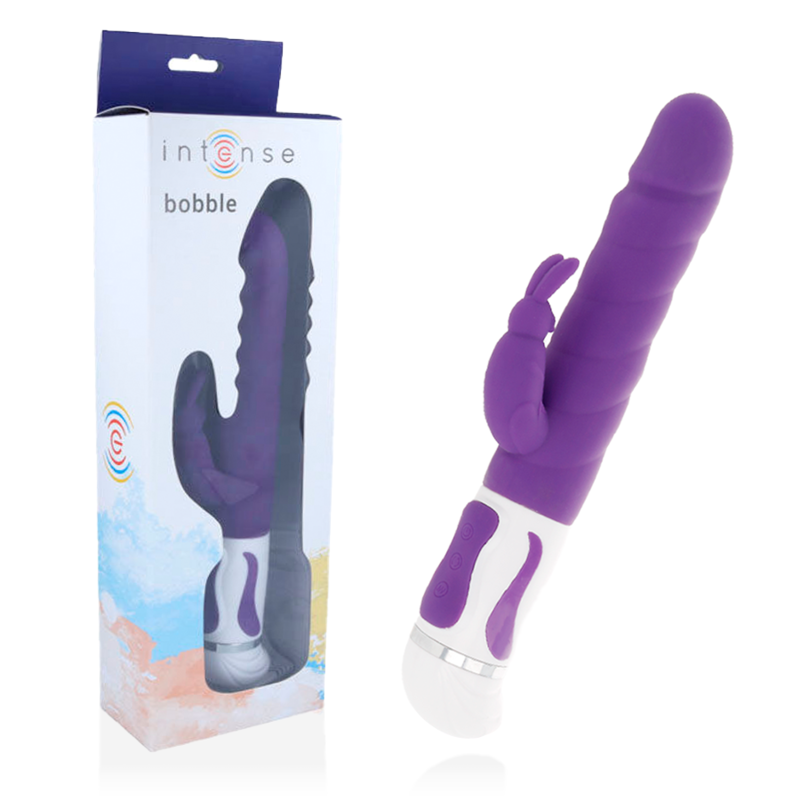 INTENSE - BOBBLE VIBRATOR ROTATOR LILAC SILICONE - Bild 4
