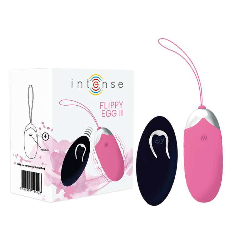 INTENSE - FLIPPY II VIBRATING EGG WITH REMOTE CONTROL PINK - Bild 4
