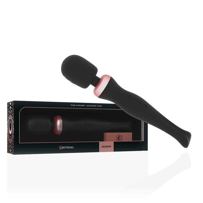 Alternative view of RITHUAL - POWERFUL RECHARGEABLE AKASHA WAND 2.0 BLACK