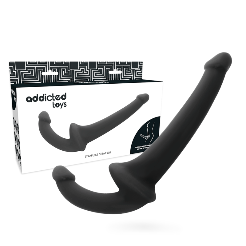 Alternative view of ADDICTED TOYS - DILDO WITH RNA S WITHOUT SUBJECTION BLACK