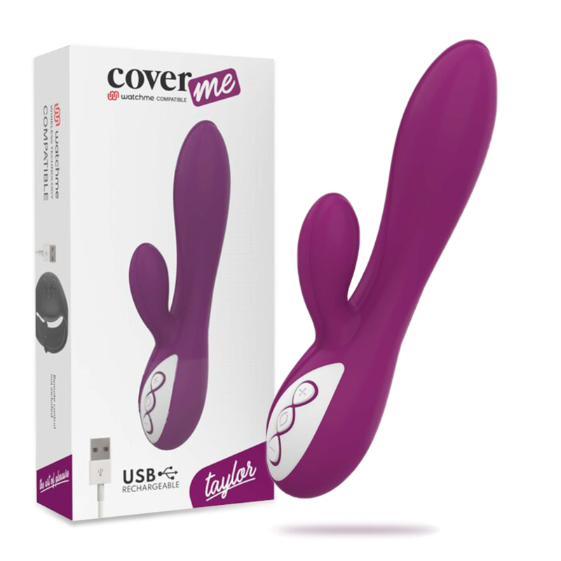 Alternative view of COVERME - TAYLOR VIBRATOR + WATCHME REMOTE CONTROL