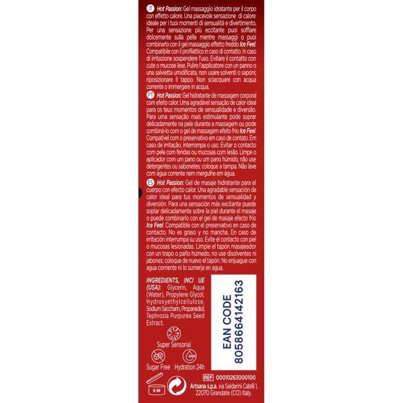 Alternative view of CONTROL - HOT PASSION 3 IN 1 GEL 200 ML