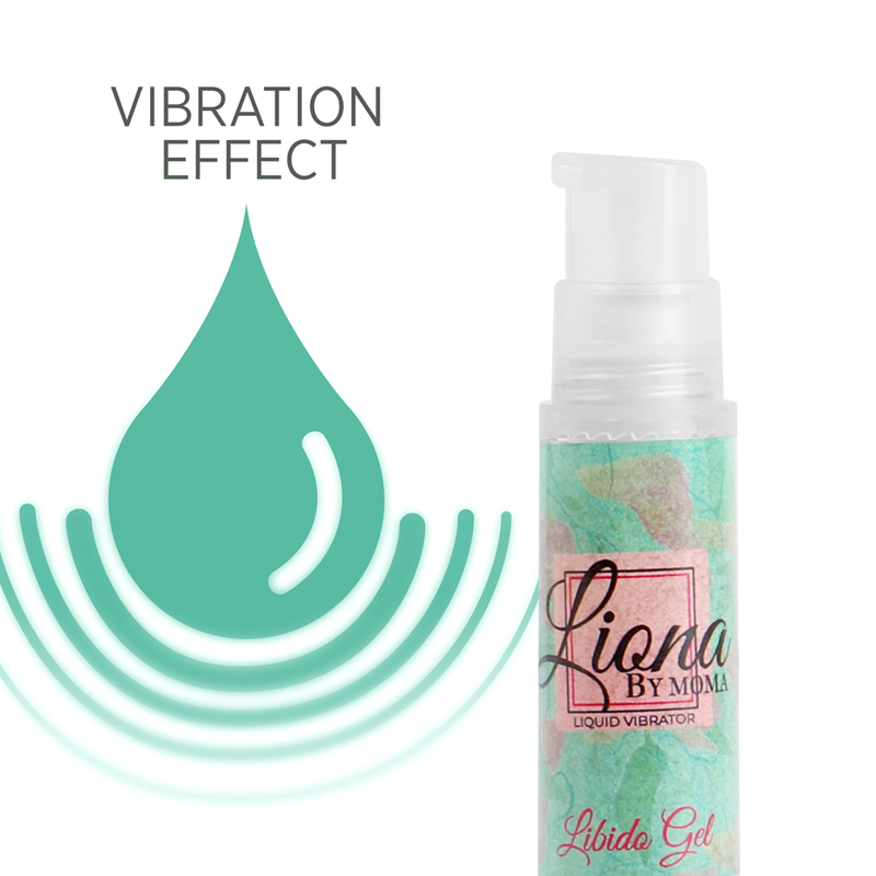 LIONA BY MOMA - LIQUID VIBRATOR LIBIDO GEL 6 ML - Bild 3
