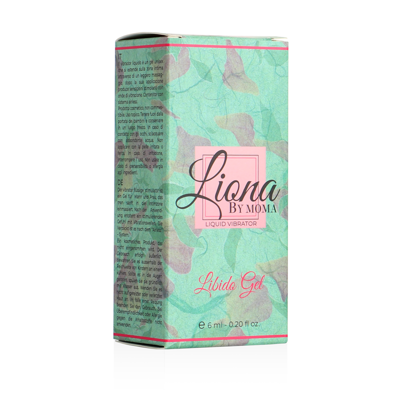 LIONA BY MOMA - LIQUID VIBRATOR LIBIDO GEL 6 ML - Bild 5