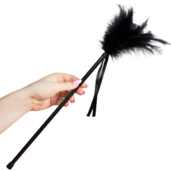 SECRETPLAY - BLACK FEATHERS 40 CM